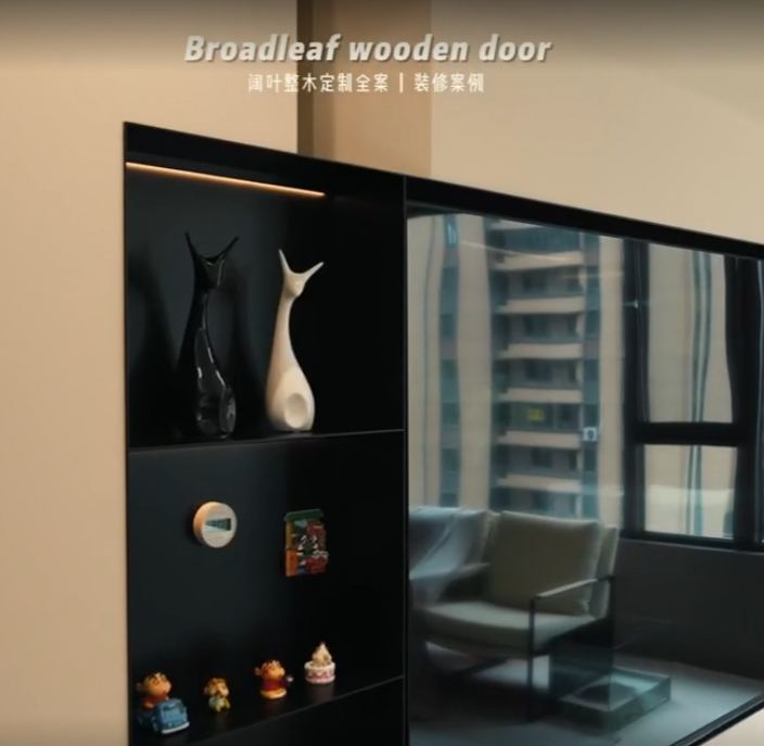 闊葉整裝木門案例